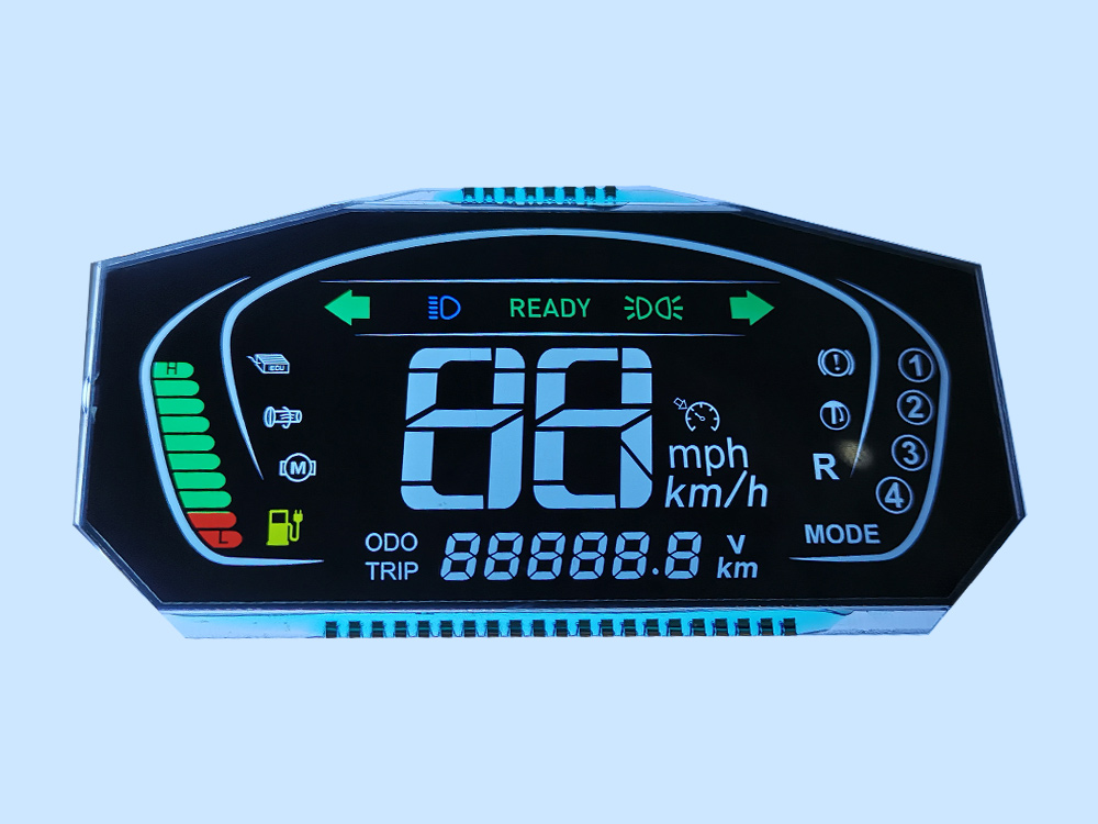 黑白段碼假彩屏的視覺革命！